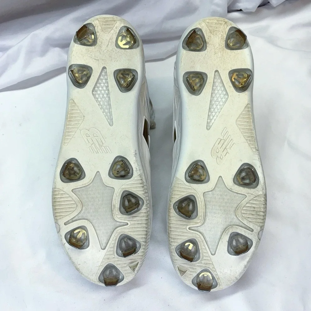 New Balance Fuelcell Ohtani 1 Metal Baseball Cleat Mens US 12 White Gold MSHOWT1